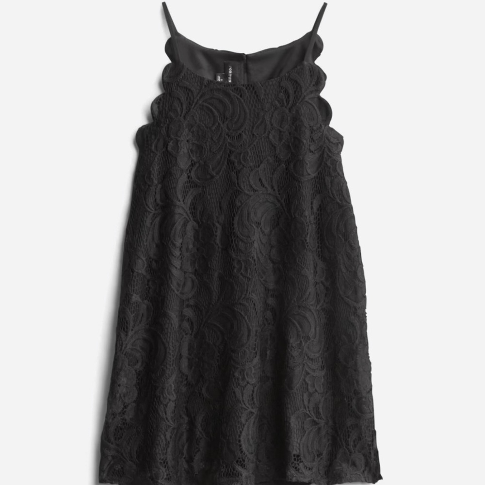 Laced Black Halter Tank size medium